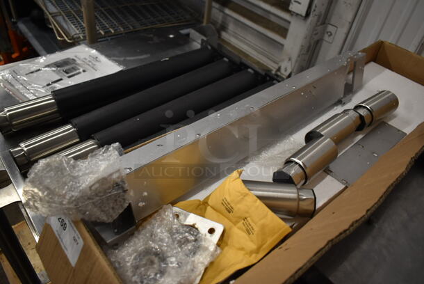 BRAND NEW SCRATCH AND DENT! Cooking Performance Group CPG FEC100 Stack Kit Leg Version for Convection Ovens. - Image 4 of 4