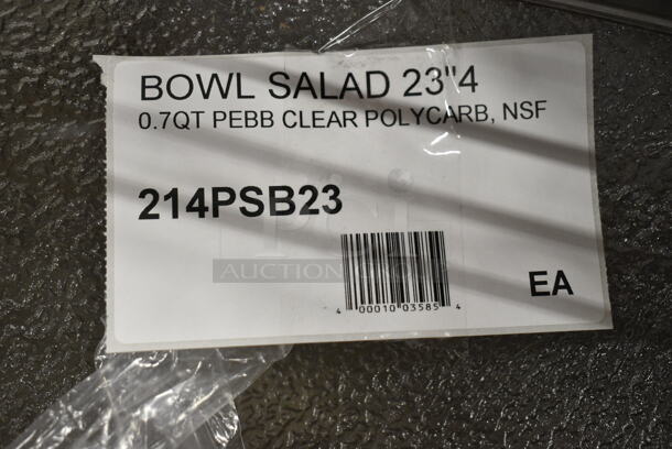 ALL ONE MONEY! Lot of BRAND NEW SCRATCH AND DENT! Items Including Cambro PSB23176 40.7 Qt. Pebbled Serving/Salad Bowl, Choice Milton 8 7/8" Stainless Steel Medium Weight Dinner Knife - 12/Case - Image 8 of 8
