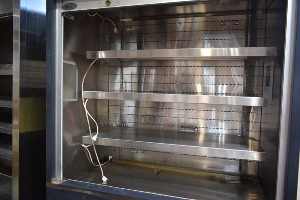 BRAND NEW SCRATCH AND DENT! RPI Industries SCAS48R Stainless Steel Commercial Open Grab N Go Merchandiser. 115/208-230 Volts, 1 Phase.   - Image 6 of 8