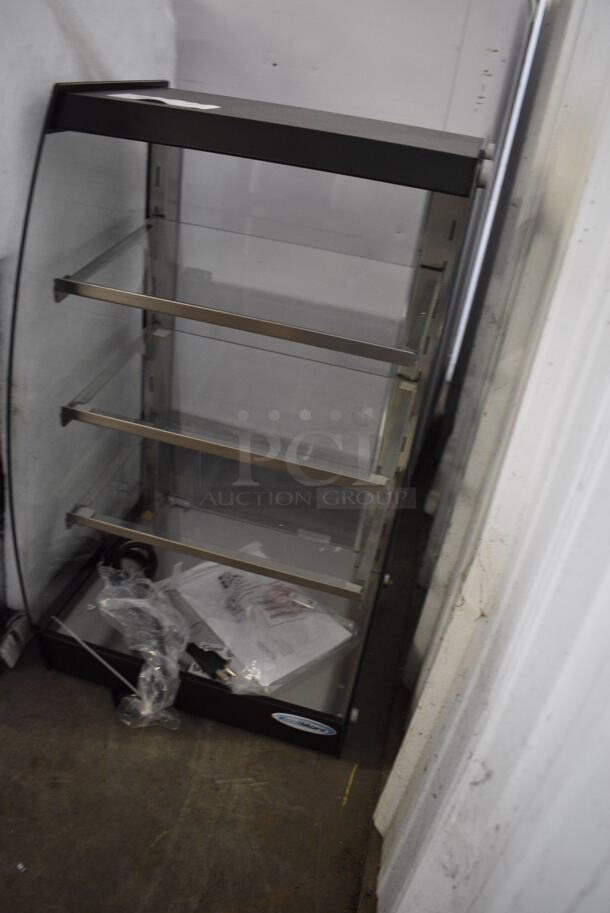 BRAND NEW! KoolMore Model DC-3CB Metal Commercial Countertop Dry Merchandiser Display Case. 16x15x28. Tested and Lights Power On - Image 3 of 6