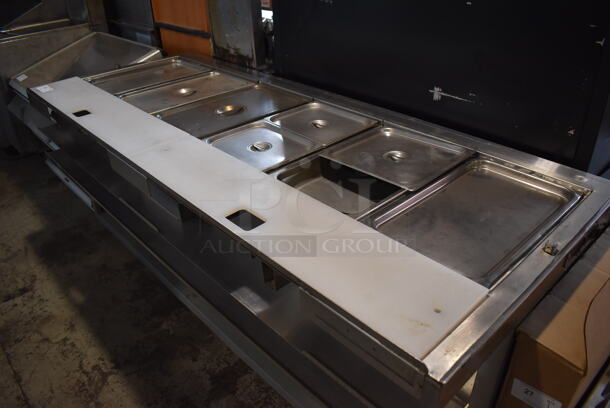 Duke SUB-FC-206-RT Stainless Steel Commercial Subway Prep Line Make Line. 120 Volts, 1 Phase. 86.5x35x33. Tested and Working! - Image 2 of 7