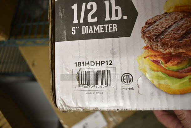 BRAND NEW SCRATCH AND DENT! Garde 181HDHP12 Metal Commercial Countertop Hamburger Patty Molding Press.   - Image 3 of 3
