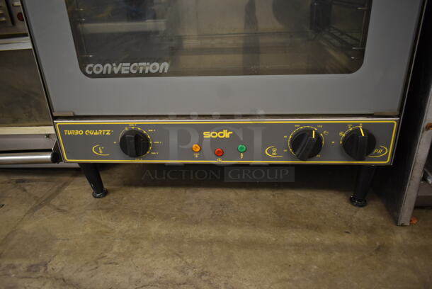 Sodir FC60G Stainless Steel Commercial Countertop Electric Powered Convection Oven. 220 Volts, 1 Phase.  - Image 3 of 5