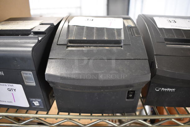 Bixolon Model PR10135 Thermal Receipt Printer. 6x8x6