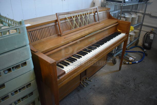 Chickering Wooden Piano. 57.5x23.5x40 - Image 5 of 7