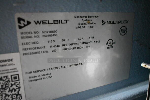 Delfield ND21RS00 Stainless Steel Commercial Single Door Undercounter Cooler. 115 Volts, 1 Phase. Tested and Working! - Image 6 of 7