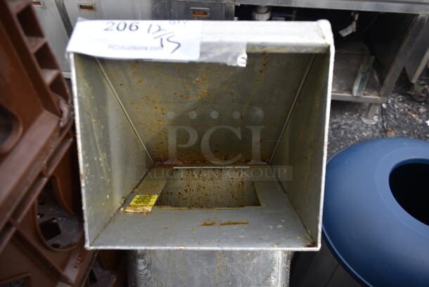 The Shortening Shuttle Metal Commercial Used Oil Transport Unit. - Image 4 of 5