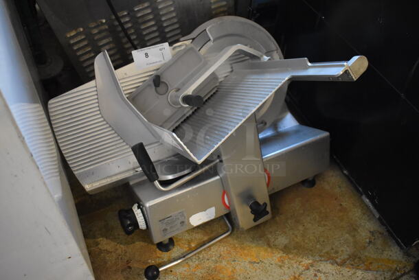 2012 Bizerba GSP H Stainless Steel Commercial Countertop Meat Slicer. 120 Volts, 1 Phase. 25x28x24. Cannot Test Due To Cut Power Cord - Image 2 of 7