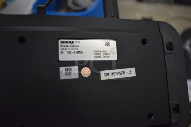 3 Shure PGX4 Wireless Receivers. 3 Times Your Bid! (Main Building) - Image 3 of 3