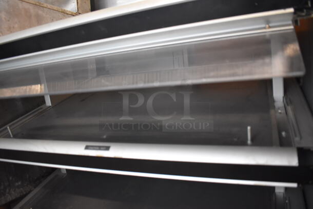 Hatco Metal Commercial Countertop 2 Tier Warming Merchandiser Display Case. 36x29x34. Cannot Test - Unit Needs New Power Cord - Image 4 of 6