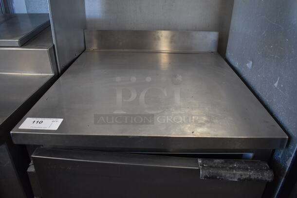 Beverage Air WTR27A Stainless Steel Commercial Single Door Work Top Cooler on Commercial Casters. 115 Volts, 1 Phase. 27x30x40. Tested and Working! - Image 4 of 6