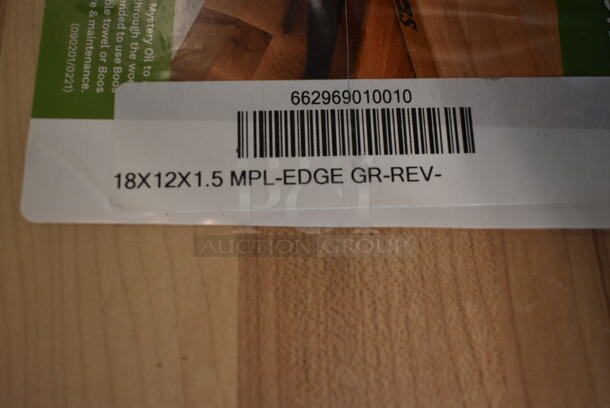 BRAND NEW! John Boos Butcher Block Cutting Board. - Image 4 of 4