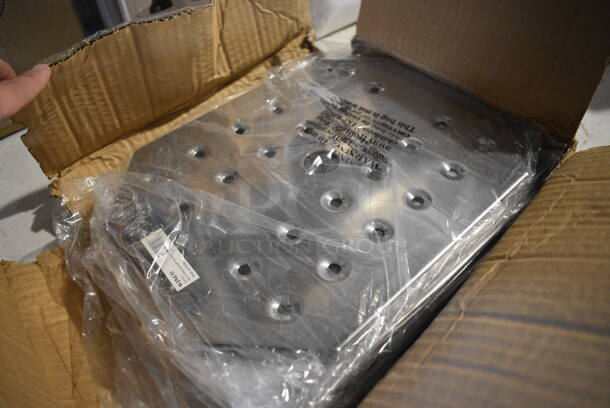 10 BRAND NEW IN BOX! Winco SPFB-2 Stainless Steel Roll Cover False Bottom. 8.5x11x0.5. 10 Times Your Bid! - Image 2 of 4