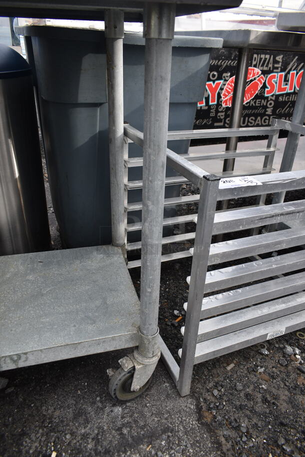 Stainless Steel Commercial Table w/ Under Shelf on Commercial Casters. - Image 4 of 4