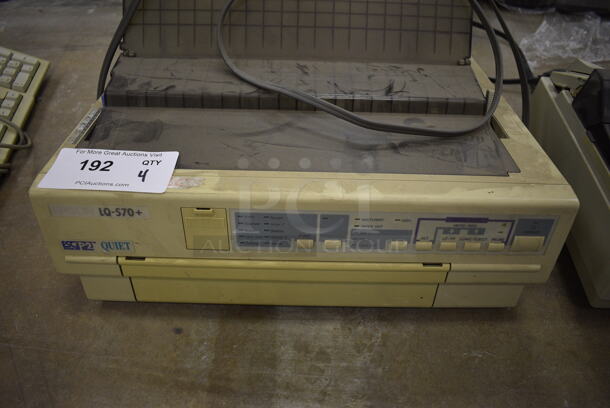 4 Printers, HP and Epson. 4 Times Your Bid! (Main Building) - Image 4 of 7