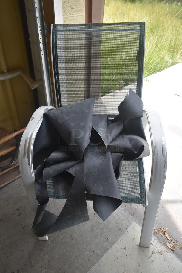 ALL ONE MONEY! Lot of Various Items Including Patio Chair, Gray Metal Barrel and Snow Shovel. BUYER MUST REMOVE. - Image 4 of 4