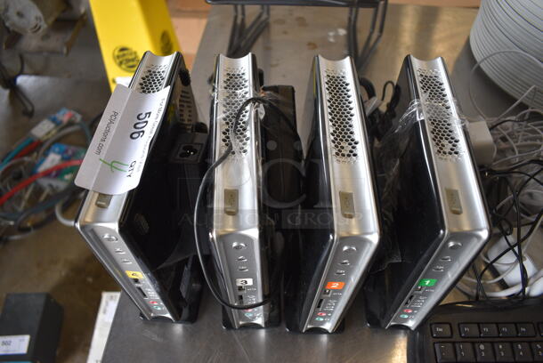 4 AzureHome Model BK4D41 Routers. 2.5x8x8. 4 Times Your Bid! - Image 3 of 4
