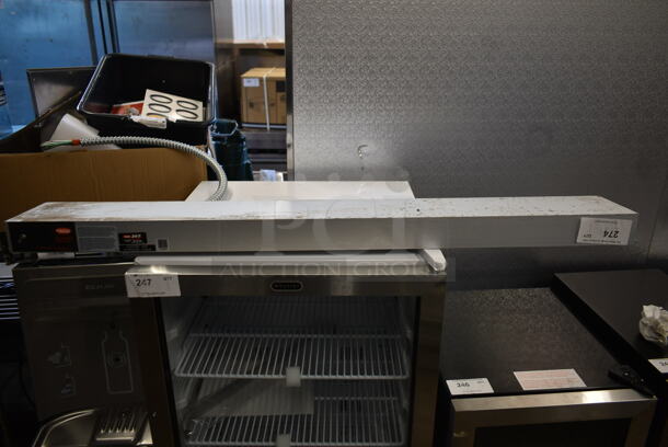 Hatco GRAH-48 Stainless Steel Commercial Heated Warming Strip. 120 Volts, 1 Phase.  - Image 1 of 4