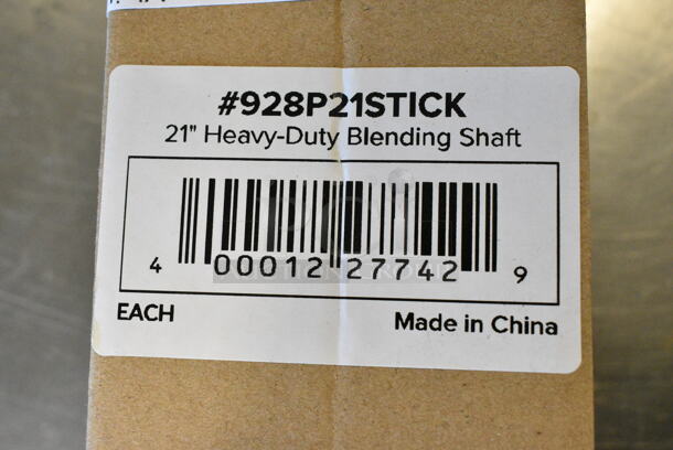 5 BRAND NEW SCRATCH AND DENT! Items Including AvaMix 928P21STICK 21" Heavy-Duty Blending Shaft for ISB Series Immersion Blenders. 5 Times Your Bid!  - Image 4 of 4
