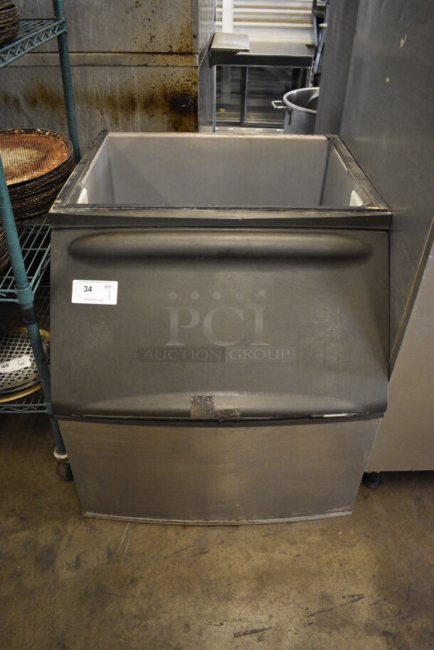 Stainless Steel Commercial Ice Bin. 30x33x29