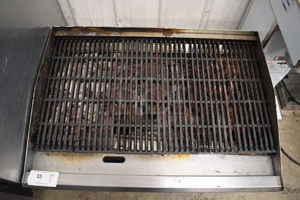 Toastmaster Pro Series Stainless Steel Commercial Countertop Natural Gas Powered Charbroiler Grill. 36x28x16 - Image 3 of 6