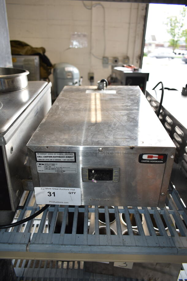 Carter Hoffmann 27080-2294 Stainless Steel Commercial Single Drawer Warming Drawer 208 Volts, 1 Phase.  - Image 1 of 5