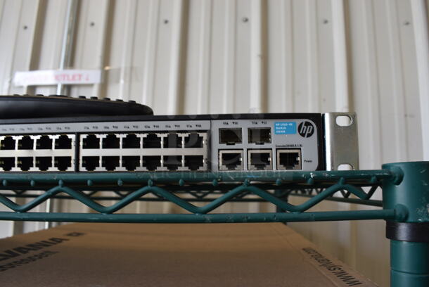 HP 1910-48 Switch Rack Unit. 19x7x2 - Image 2 of 3