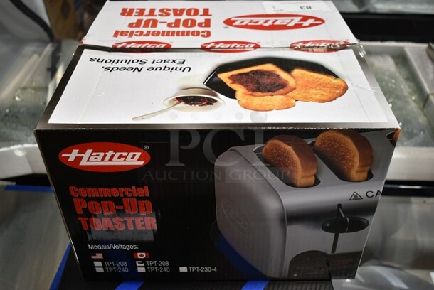 BRAND NEW SCRATCH AND DENT! Hatco TPT-208 Stainless Steel Countertop 4 Slot Toaster. 208 Volts, 1 Phase.  - Image 2 of 4