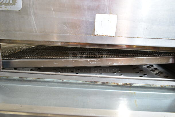 Lincoln Impinger 1132-002-U-K1841 Stainless Steel Commercial Floor Style Electric Powered Conveyor Pizza Oven w/ Under Shelf on Commercial Casters. 208 Volts, 3 Phase. - Image 3 of 10