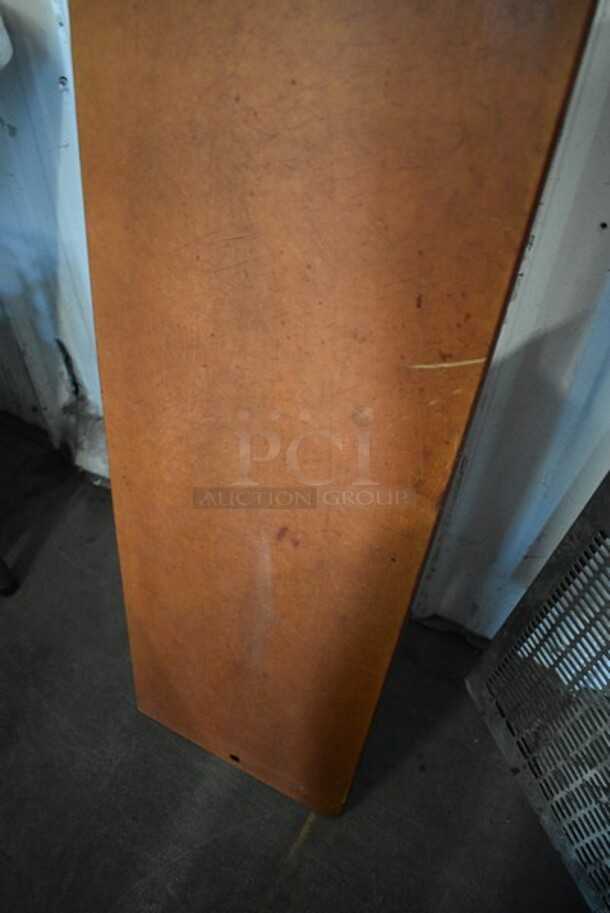 Wooden Cutting Board for Bain Marie. 64x12x0.5. - Image 3 of 3