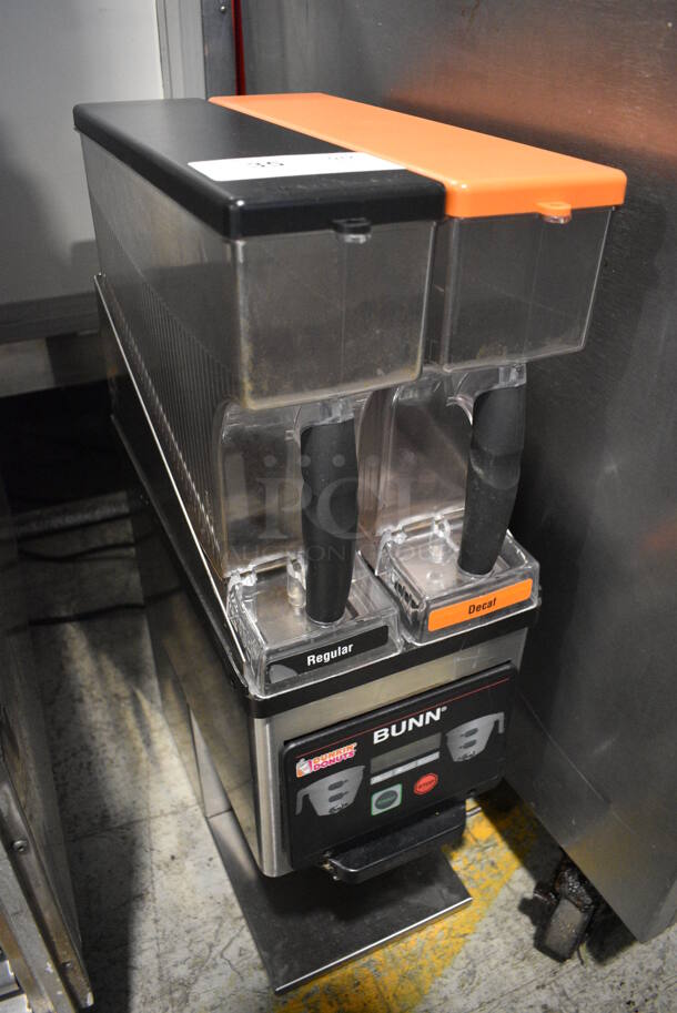 2017 Bunn Model MHG Stainless Steel Commercial Countertop Coffee Machine w/ 2 Hoppers. 120 Volts, 1 Phase. 9x17x29. Tested and Working! - Image 2 of 5