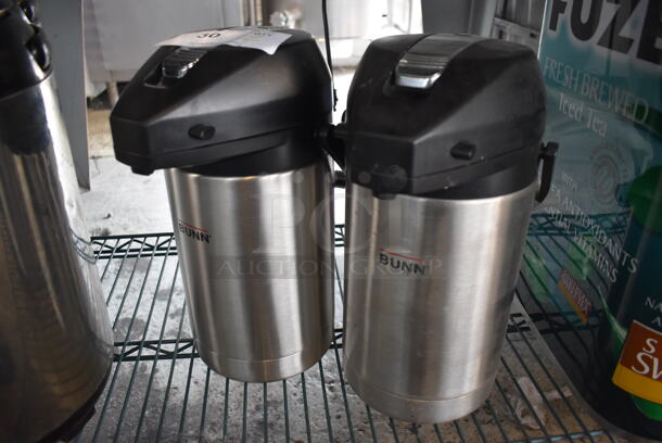 2 Bunn Stainless Steel Air Pots. 2 Times Your Bid! - Image 1 of 5
