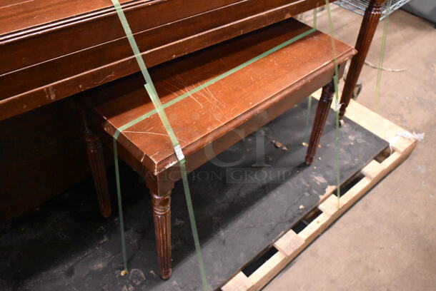 Hardman Wooden Piano w/ Piano Bench - Image 3 of 6