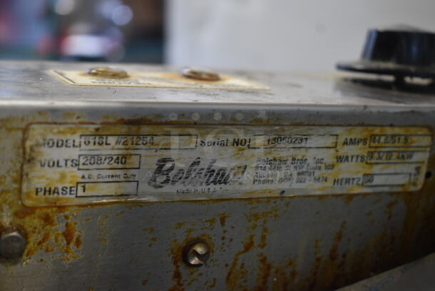 Belshaw 618L Stainless Steel Commercial Floor Style Electric Powered Donut Dryer. 208/240 Volts, 1 Phase.  - Image 6 of 7