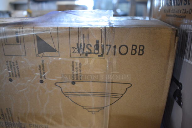 BRAND NEW SCRATCH AND DENT! Vaxcel WS8171OBB Da Vinci Wall Sconce - Image 3 of 3