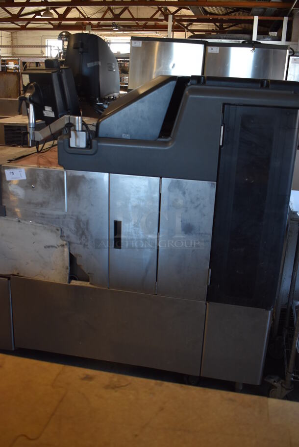 Hobart AWS Stainless Steel Commercial Floor Style Wrapping Machine w/ Monitor and Label Printer. 120/208-230 Volts, 1 Phase. 78x45x67 - Image 4 of 12