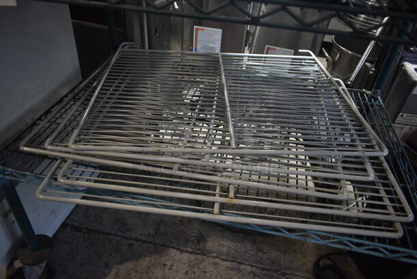 ALL ONE MONEY! Two Tier Lot of Various Items Including Racks and Metal Funnel - Image 2 of 7