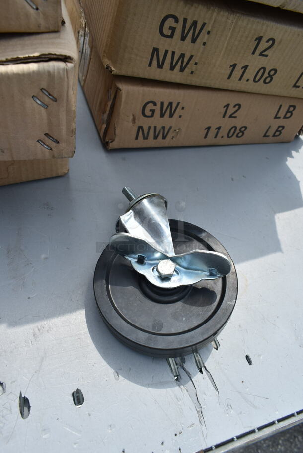 8 Boxes of 4 BRAND NEW! CT-5 Commercial Casters. 8 Times Your Bid! - Image 2 of 4