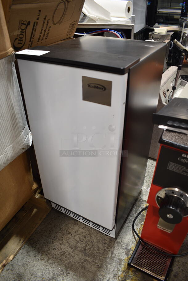 BRAND NEW SCRATCH AND DENT! 2024 KoolMore BIM75-BS 15 Inch Built-In/Freestanding Undercounter Ice Maker with 75lbs Daily Capacity, Automatic Water Supply System. 115 Volts, 1 Phase. Tested and Working! - Image 3 of 7