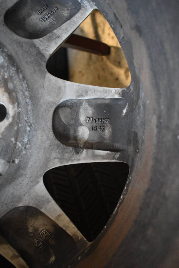 3 Tires on BMW Rims Including Solus KH16 205/50R17. 7Jx16H2 IS47. Includes 24.5x9.5x24.5. 3 Times Your Bid! - Image 10 of 12