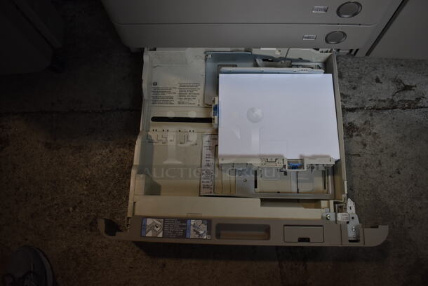 HP LaserJet M5035 MFP Floor Style Printer w/ Paper Stapler Stacker Attachment. 100-127 Volts, 1 Phase. Includes 29x29x47 - Image 7 of 12