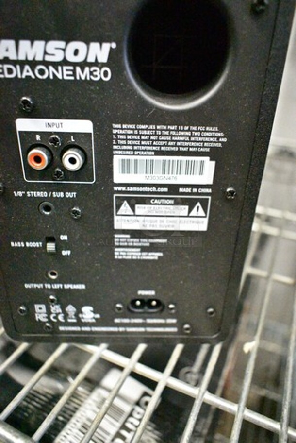 6 Various Items Including Pyle PDIC106 10" 300 Watt Speakers, 2 Samson Mediaonem30 Speakers, 4 Chefwave CW-NMM Non Dairy Milk Maker. 6 Times Your Bid! - Image 7 of 12