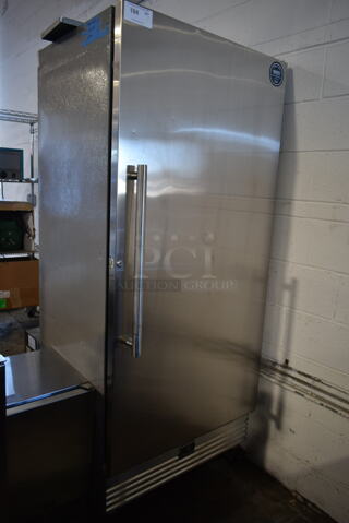 Frigidaire KCBM180FQYA Stainless Steel Single Door Reach In Freezer. 115 Volts, 1 Phase. Tested and Working!