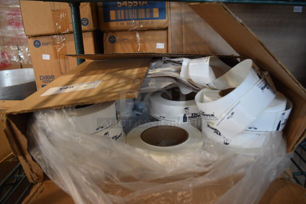 BRAND NEW! Box of Rolls of The Gripper Stickers! - Image 1 of 3