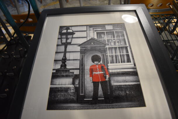6 Various Framed Pictures Including Audrey Hepburn and Statue. Includes 20x1x26. 6 Times Your Bid! - Image 4 of 7