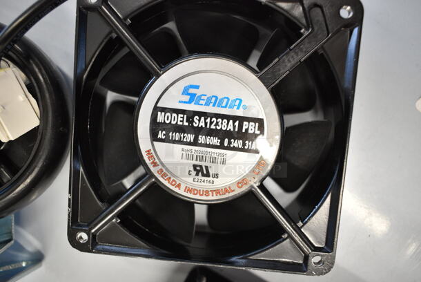 3 BRAND NEW SCRATCH AND DENT! Items Including Seaoa SA1238A1 PBL Fans, Commercial Casters and Gray Door Seal. 3 Times Your Bid!  - Image 8 of 8