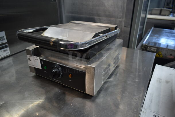 2017 Galaxy P60S Stainless Steel Commercial Countertop Panini Press. 120 Volts, 1 Phase. Tested and Working! - Image 2 of 5