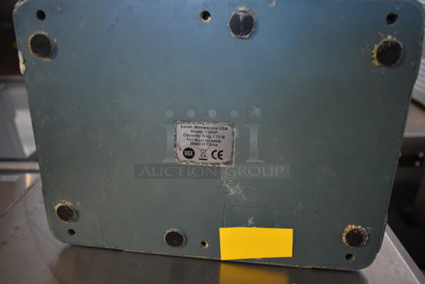 Escali 136KP Stainless Steel Commercial Countertop 13 Pound Capacity Food Portioning Scale. Cannot Test Due To Missing Power Cord - Image 4 of 5