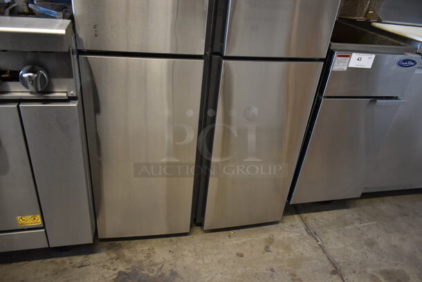 Haier HRQ16N3BGS Stainless Steel Commercial Cooler Freezer. 115 Volts, 1 Phase. Tested and Working! - Image 4 of 8