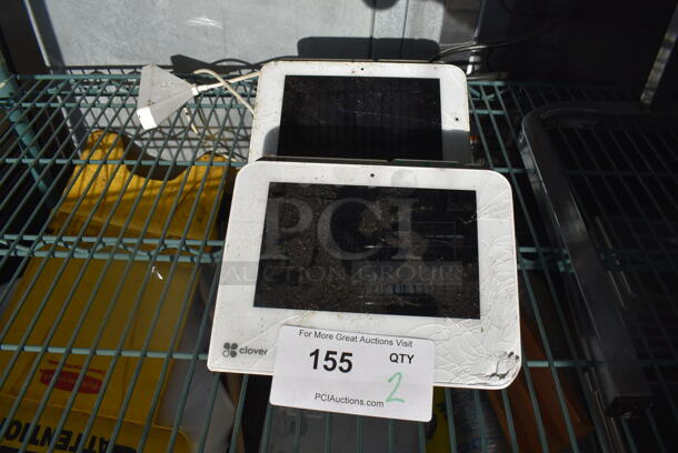 2 Clover 7" Credit Card Readers. 2 Times Your Bid! - Image 1 of 4